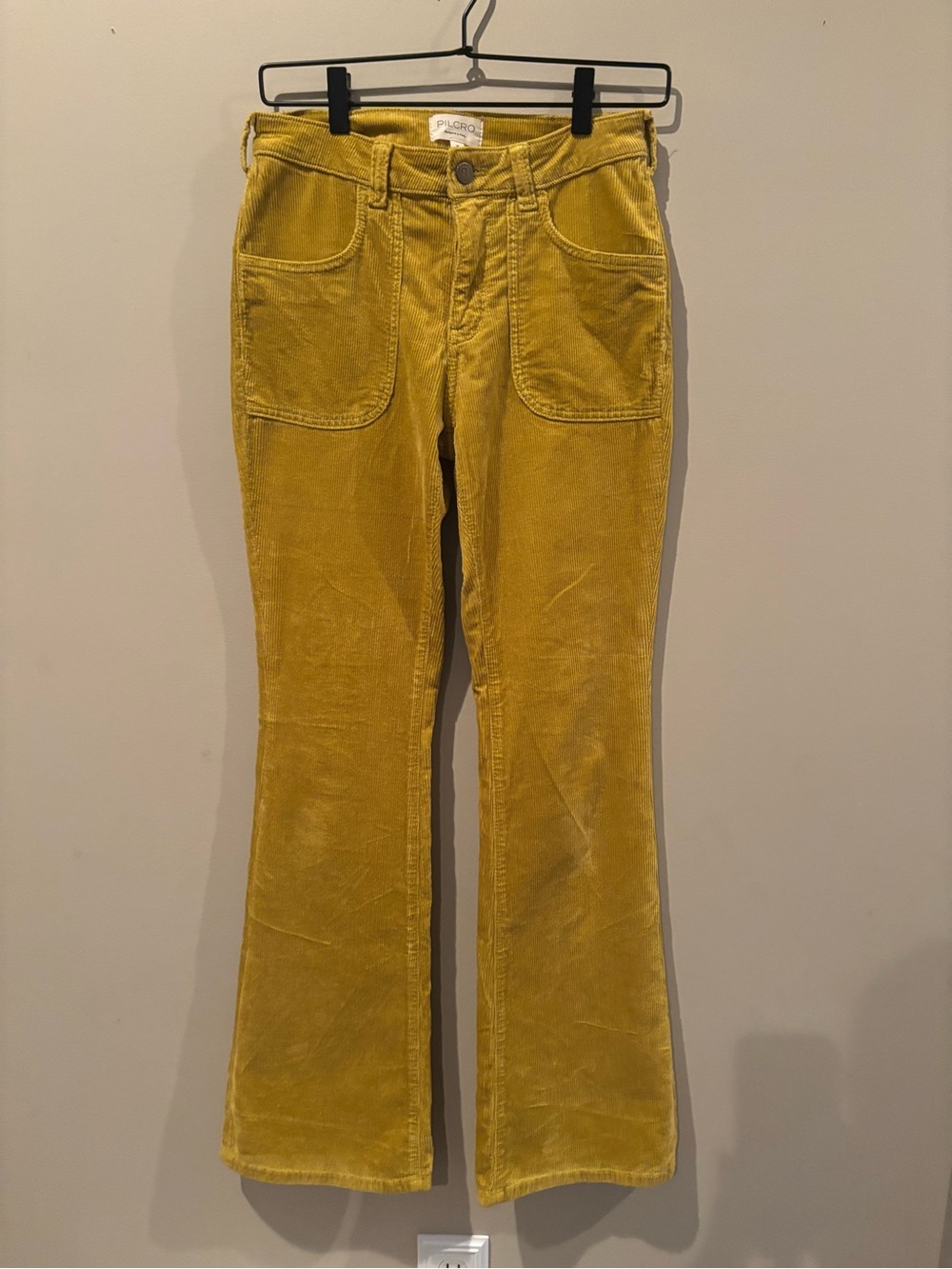 Anthropologie Pilcro The Icon Chop Pocket Low Rise Women’s Corduroy Pant autumn - Picture 4 of 8